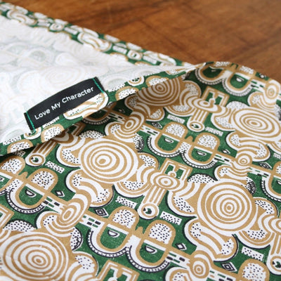 Crowned Golden Verde Wrap - Love My Character